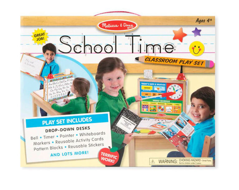 Temps scolaire! Ensemble de jeu en classe