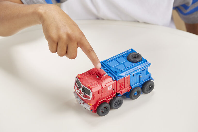 Transformers Toys Bumblebee Cyberverse Adventures Dinobots Unite Smash Changer Optimus Prime Action Figure