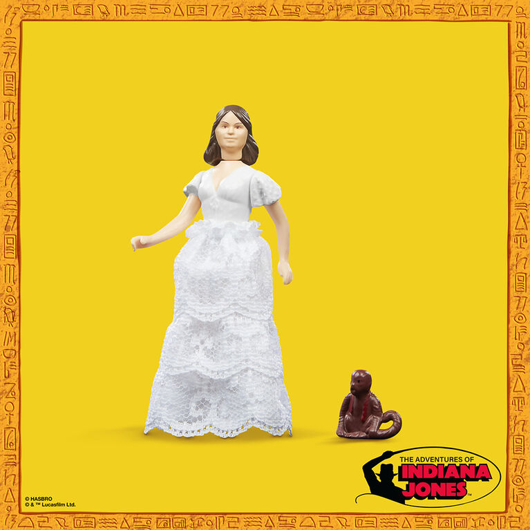 Indiana Jones et les Aventuriers de l'arche perdue, figurine Marion Ravenwood Retro Collection de 9,5 cm