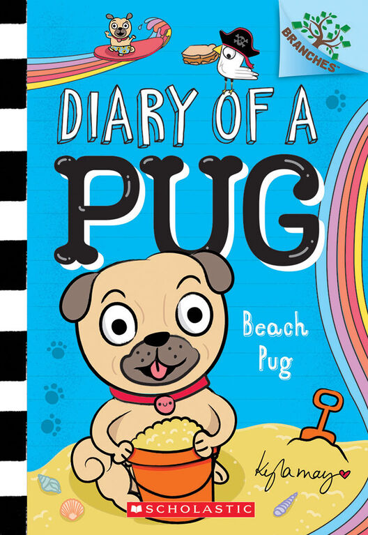 Beach Pug: A Branches Book (Diary of a Pug #10) - English Edition