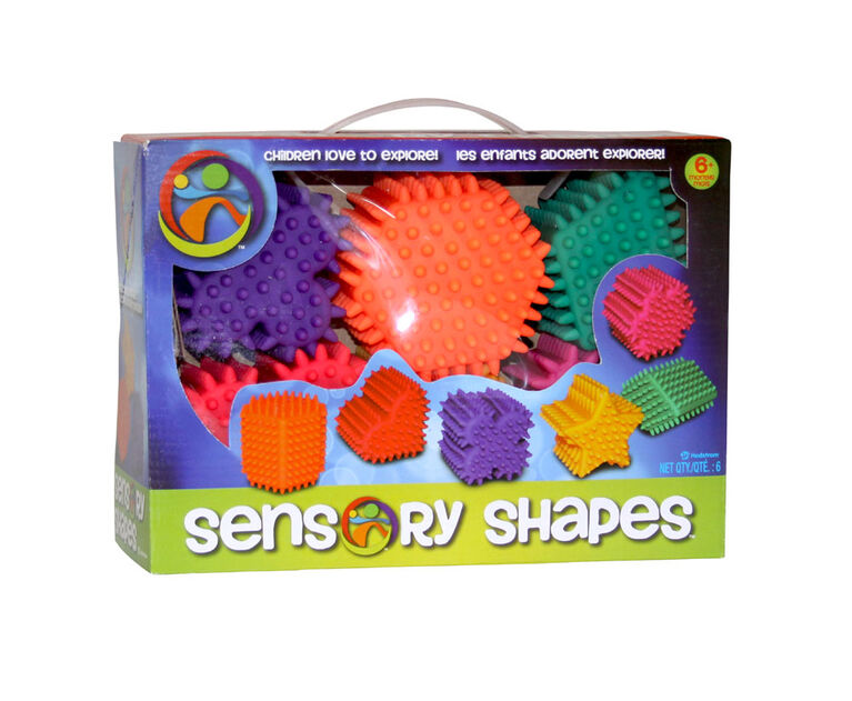 6 Pack Sensory Shapes