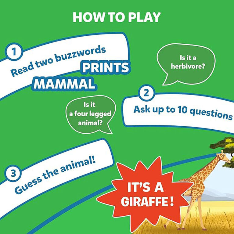 Skillmatics: Guess in 10- Animals