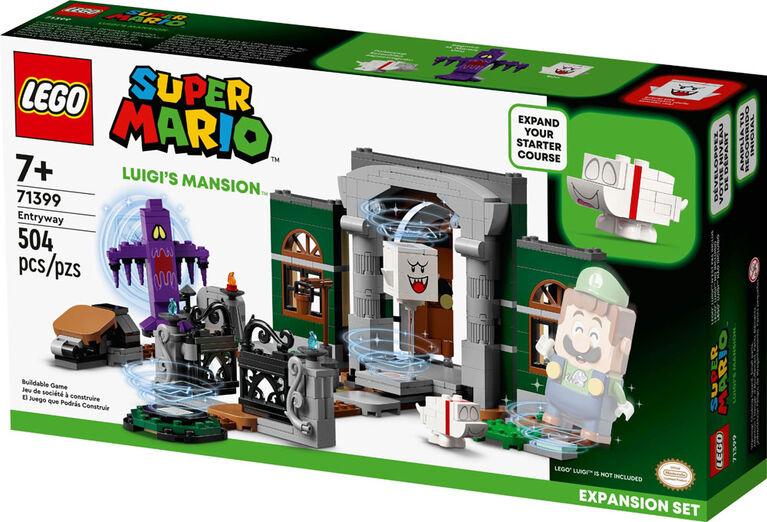 LEGO Super Mario Luigi's Mansion Entryway Expansion Set 71399 (504 Pieces)