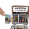 Polly Pocket x The Office Compact Playset 6 Character Dolls and 9 Accessories, Collectible Partnership Toy