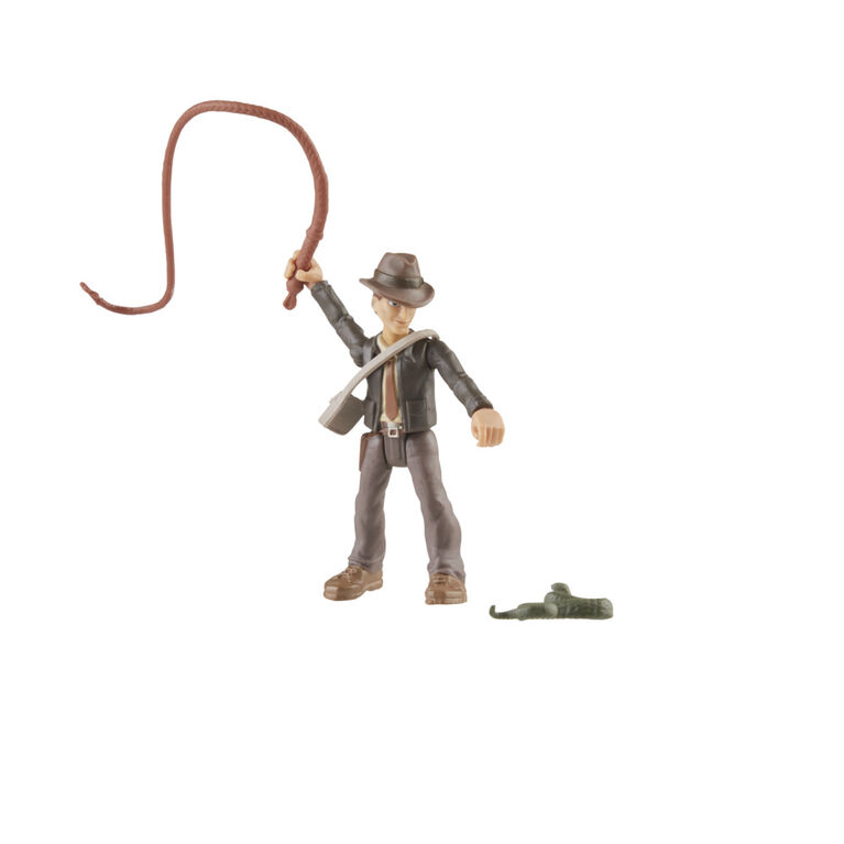 Indiana Jones Worlds of Adventure Indiana Jones with Horse Toy, 2.5 Inch Action Figure, Indiana Jones Toys