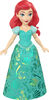 Disney Princess Ariel Posable Small Doll in Shiny Outfit with Removable Skirt, Inspired by Movie