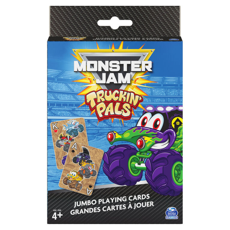 Monster Jam Jumbo Playing Cards