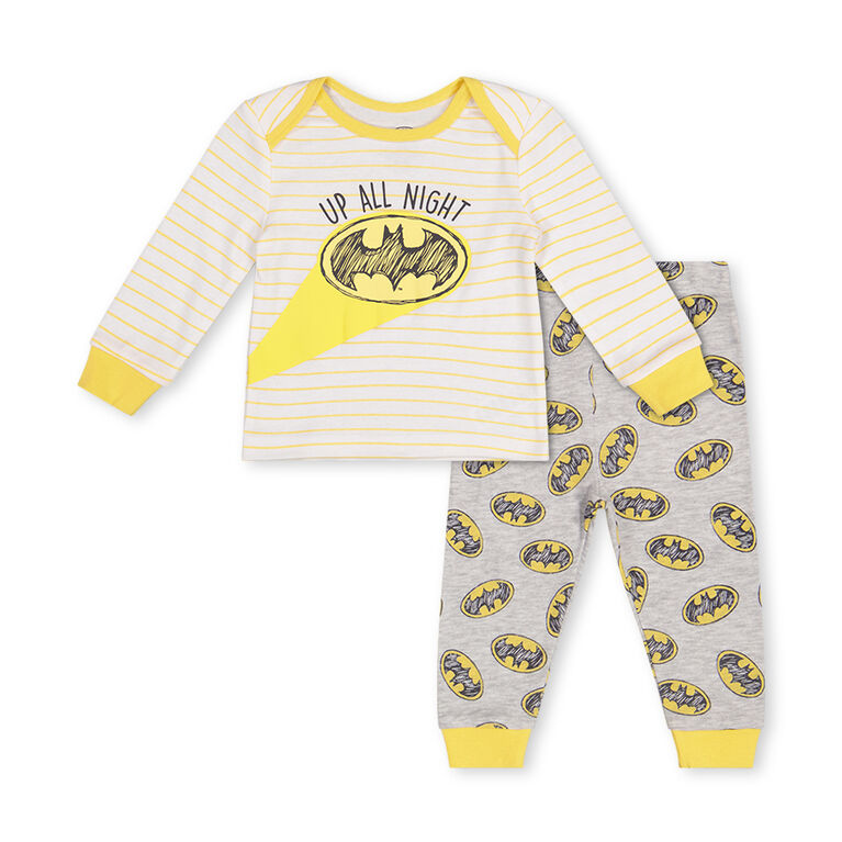 Batman Sleep Set Off White 12/18M