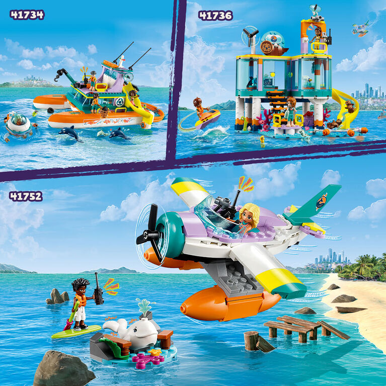 LEGO Friends L'avion de sauvetage en mer 41752 Ensemble de jeu de construction (203 pièces)