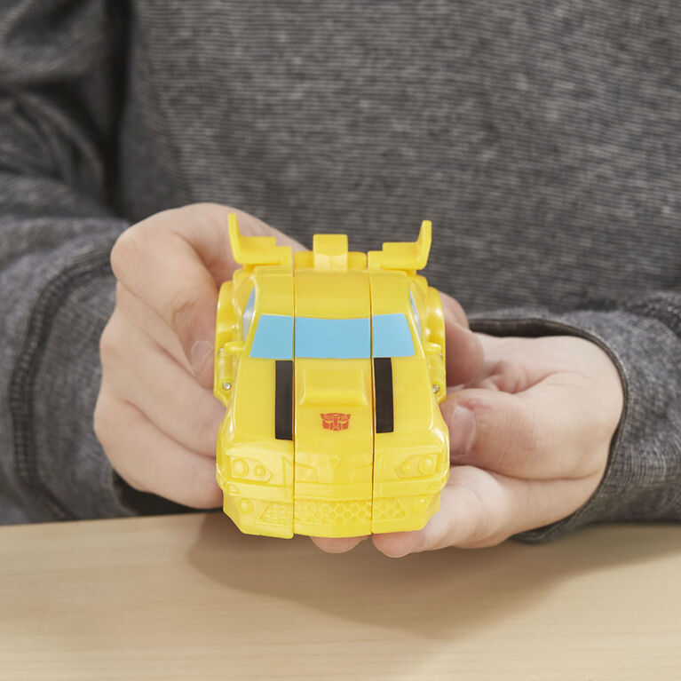 Transformers Cyberverse Action Attackers: 1-Step Changer Bumblebee Action Figure