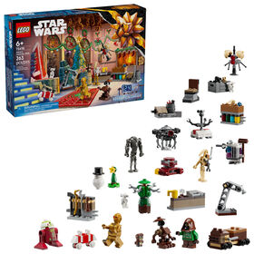 LEGO Star Wars Le Calendrier de l'Avent 2025, Ensemble-Cadeau, Jouets de Construction, Cadeau de Noël pour Enfants 75418