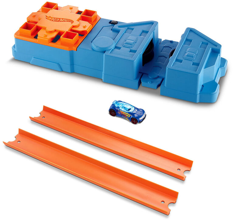 Hot Wheels - Track Builder - Coffret de jeu Propulseur.