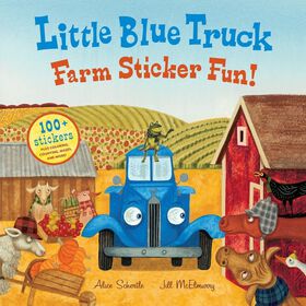 Little Blue Truck Farm Sticker Fun - &Eacute;dition anglaise