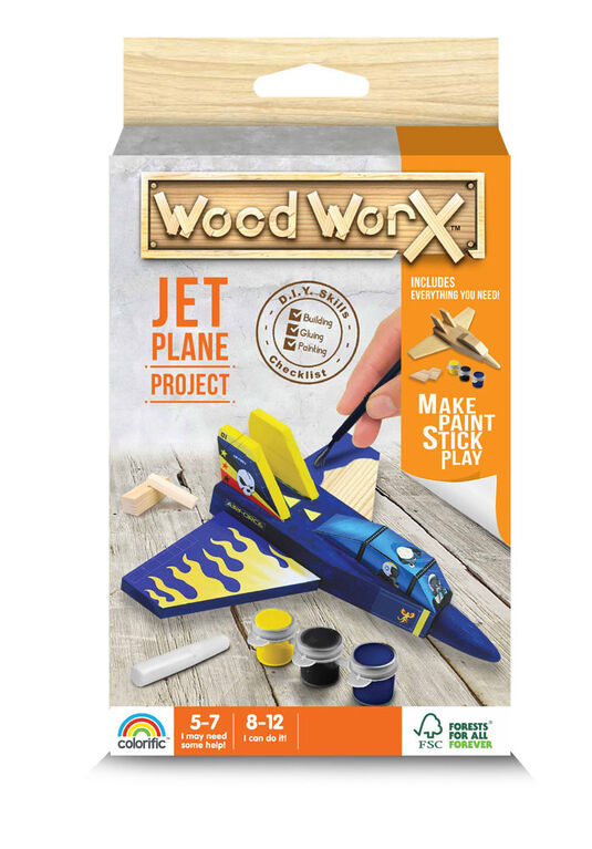 Wood WorX Mini Jet Plane