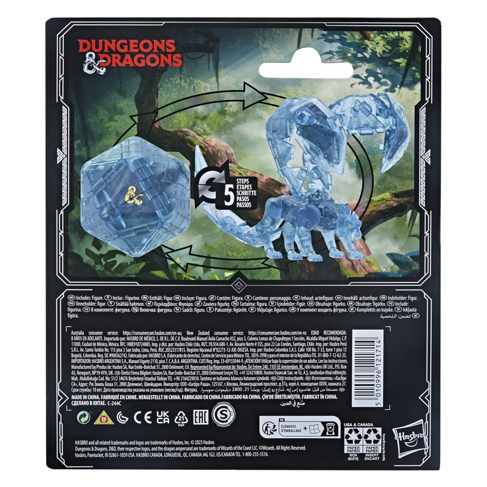 Dungeons and Dragons Dicelings Displacer Beast Collectible DandD Dragon Toy Action Figures