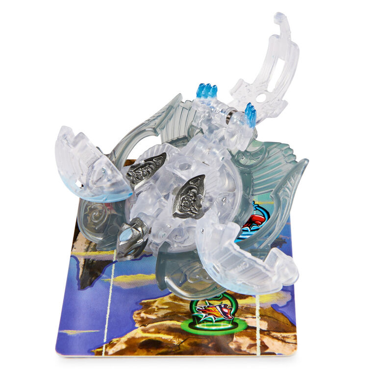 Bakugan, Special Attack Ventri, figurine articul&eacute;e personnalisable rotative et cartes &agrave; collectionner