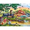 Country Escapes 550 Piece Linen Jigsaw Puzzle