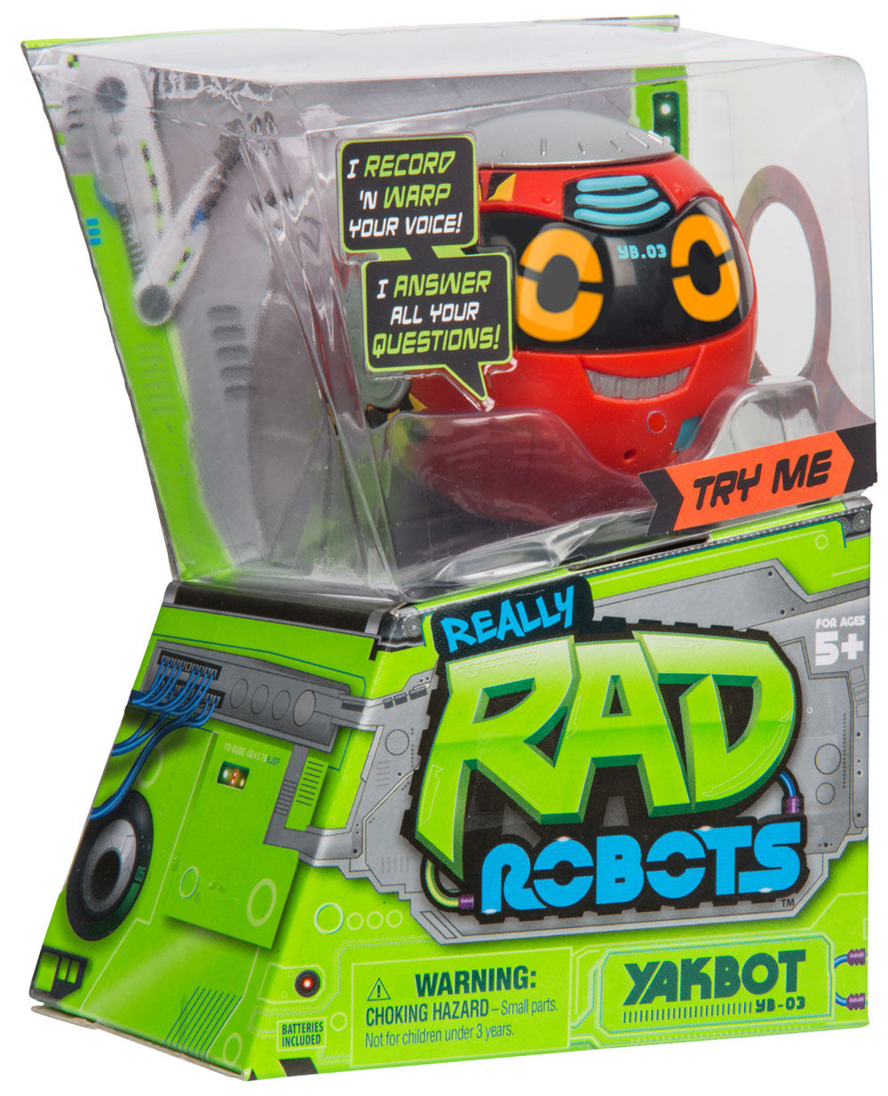 Real Rad Robots Yakbot Red Yakbot English Edition Toys R Us Canada