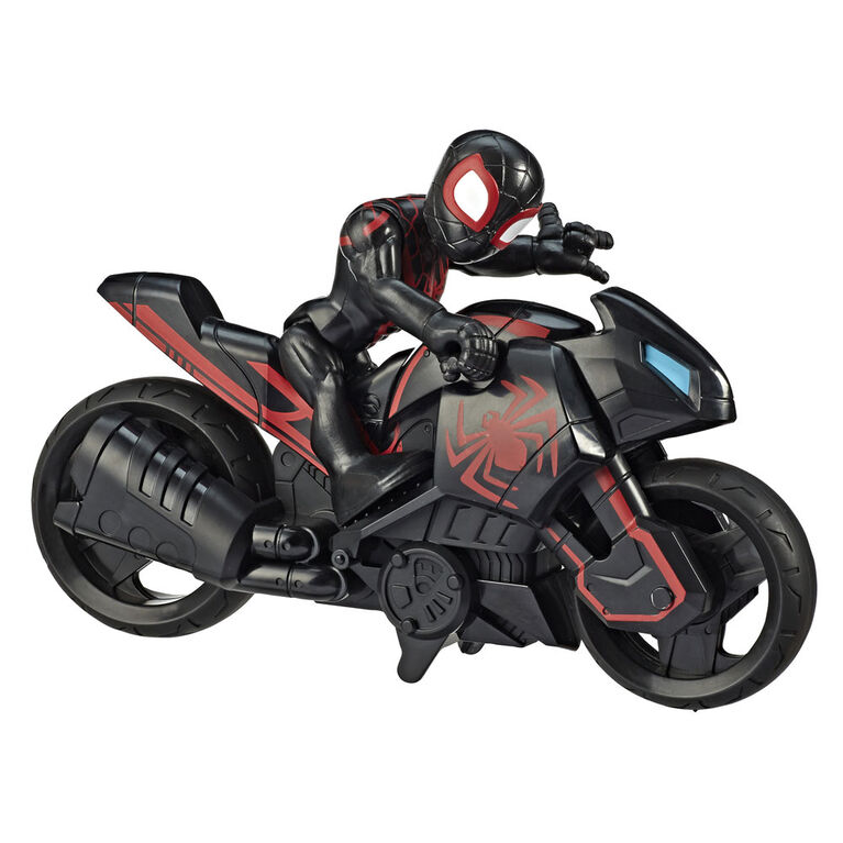 Playskool Heroes Marvel Super Hero Adventures - Moto de l'araignée Kid Arachnid