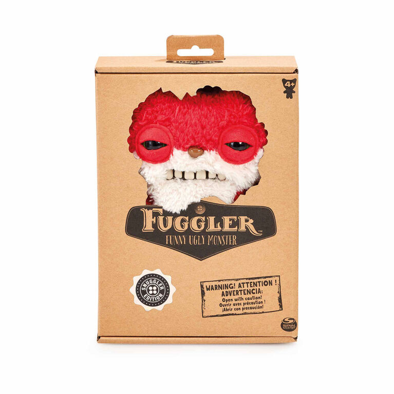 Fuggler 9" Funny Ugly Monster - Snuggler Edition Sketchy Squirrel (Red) - R Exclusive