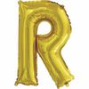 14" Gold Letter Balloons - R