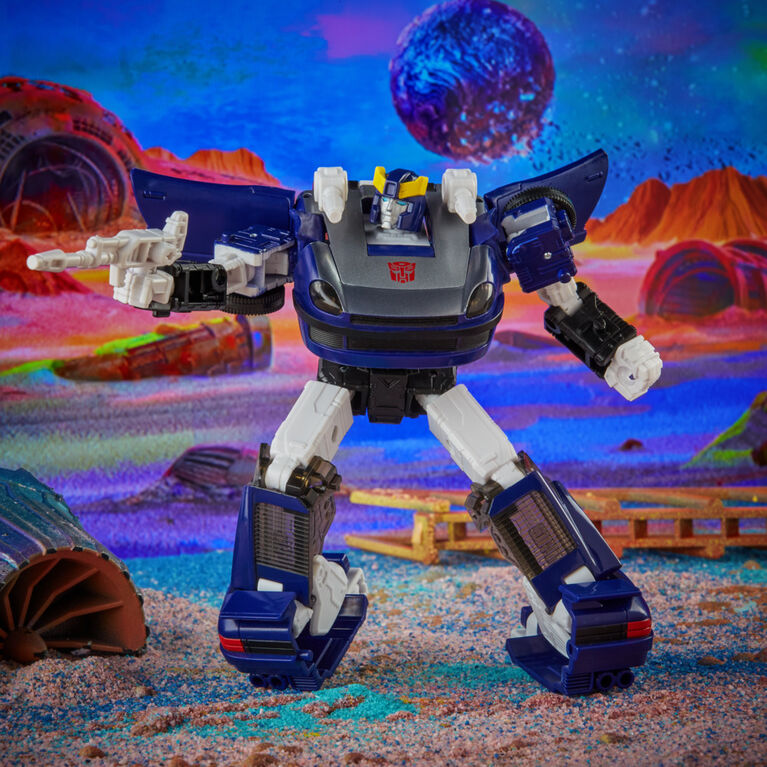 Transformers Generations Legacy Buzzworthy Bumblebee, figurine Autobot Silverstreak classe Deluxe