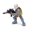 Ensemble d'exposition Mega Fort comprenant 2 figurines exclusives (Tricera Ops et Blue Squire)