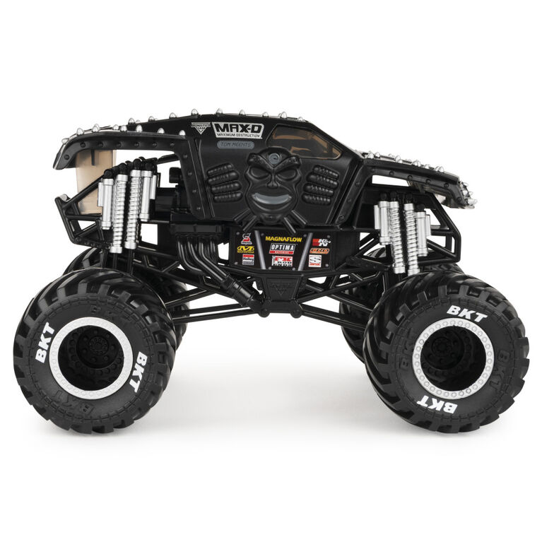Monster Jam, Official Max-D Monster Truck, Collector Die-Cast Vehicle, 1:24 Scale