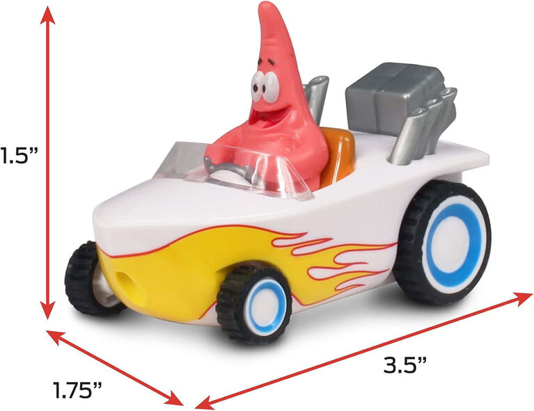 NKOK Patrick Pull Back Hot Rod Boat