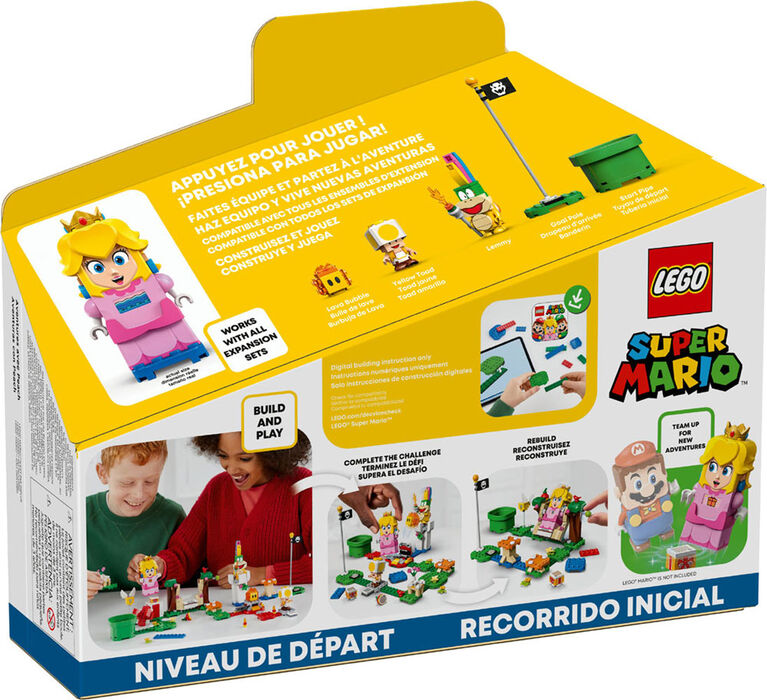 LEGO Super Mario Niveau de départ Aventures avec Peach 71403 Ensemble de construction (354 pièces)