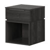 Hourra 1-Drawer Nightstand Gray Oak