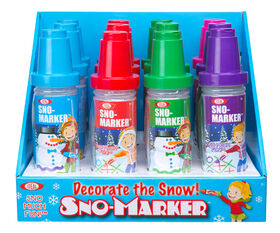 Sno Marker- Pink And Purple - English Edition - One per purchase