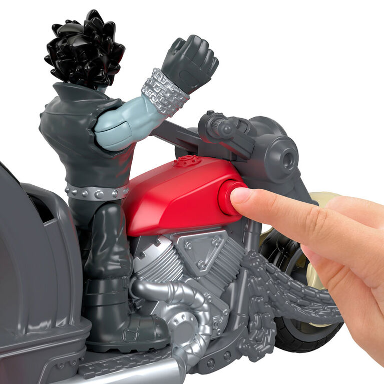 Coffret véhicule Batcycle Bat-Tech Imaginext DC Super Friends de Fisher-Price