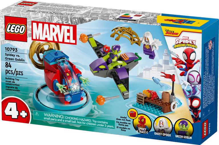 LEGO Marvel Spidey vs. Green Goblin Super Hero Toy Easter Gift Idea 10793