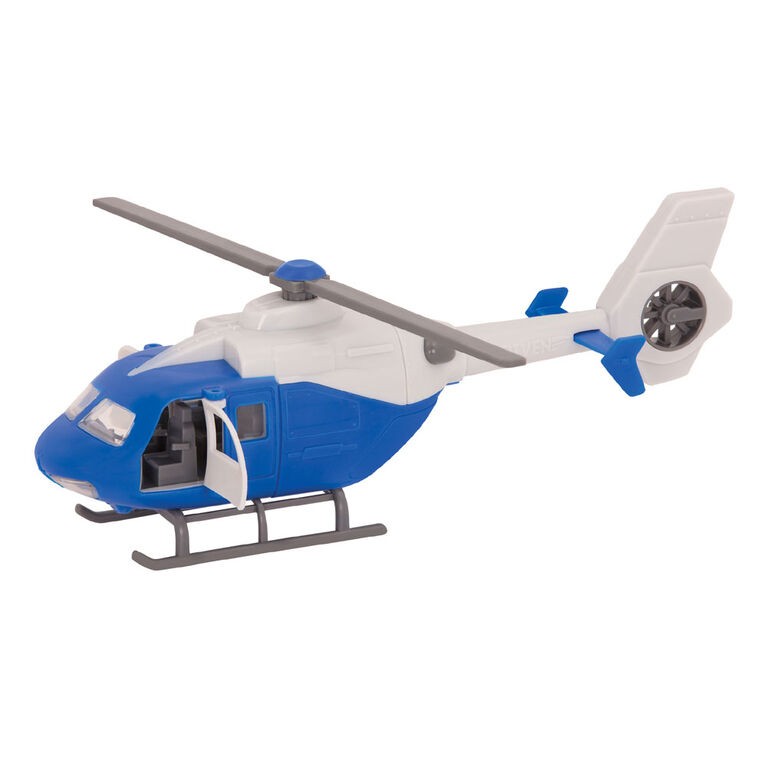 Driven, Micro Rescue Fleet (4pc), Small Toy Emergency Vehicle Set