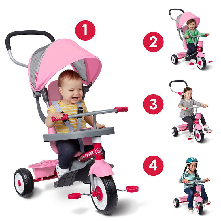 Stroll N' Trike 4-en-1 de Radio Flyer