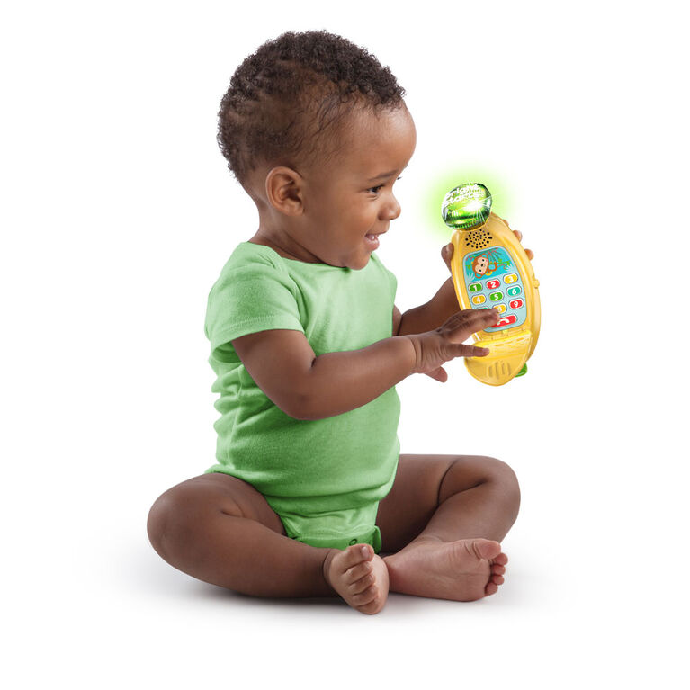 Bright Starts Babblin' Banana Ring & Sing Activity Toy