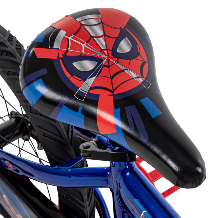 Vélo, Spider-Man de Marvel par Huffy 16 pouces, Rouge et Bleu - Notre exclusivité