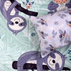 2-Piece Toddler Bedding Set including Comforter and Pillowcase, Sloth