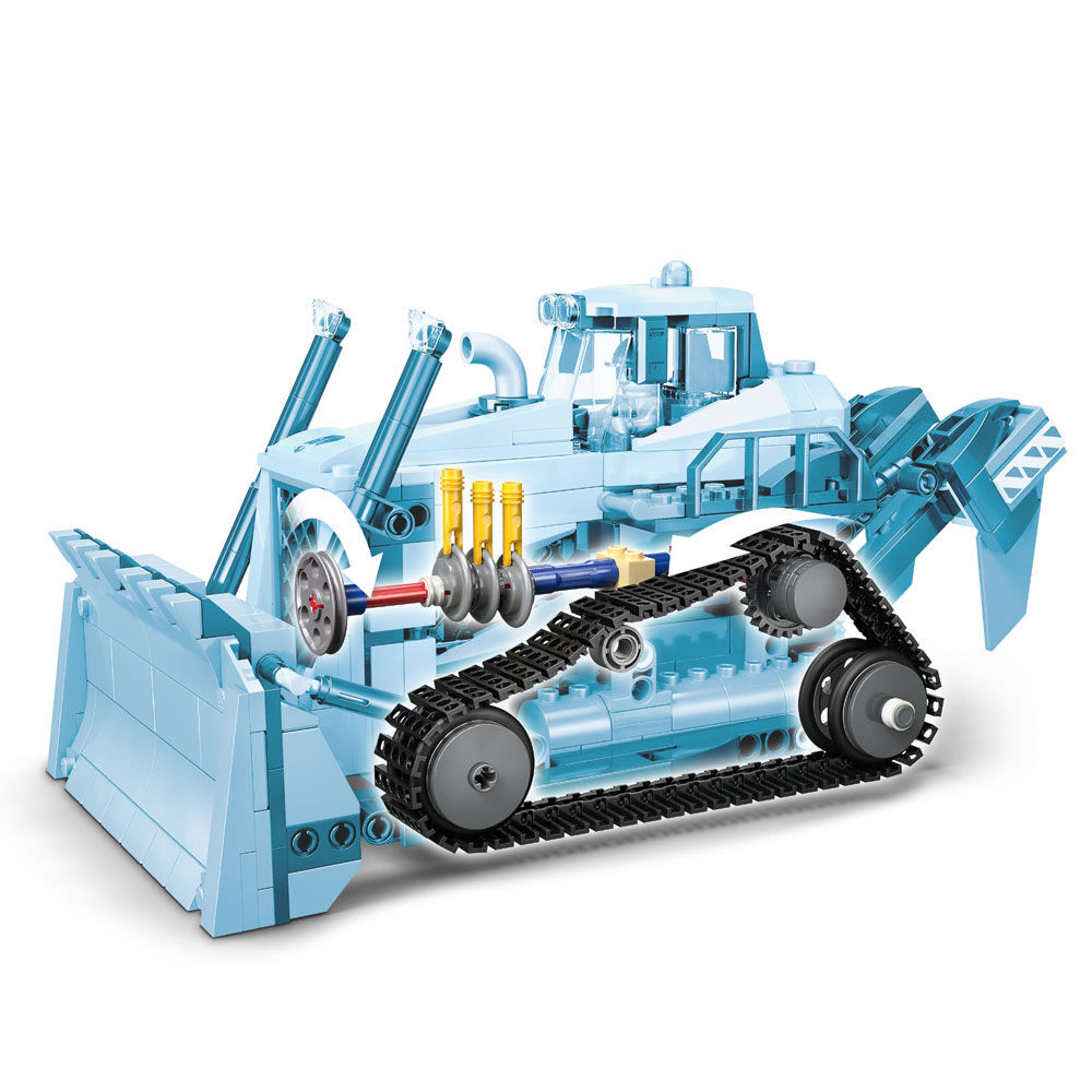 LEGO City Yellow Bulldozer Construction Site Building Toy for Kids, Boys & Girls, 8+ - 60466