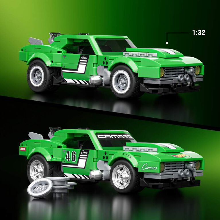 Mattel - Brick Shop - HW - Camaro Custom 1968, 289 pièces, de collect.