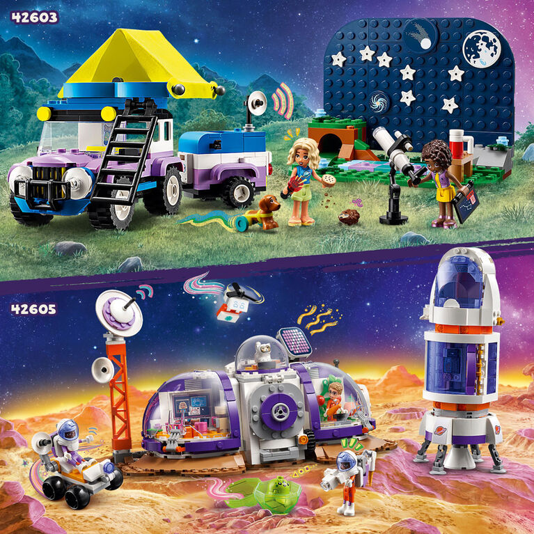 LEGO Friends Mars Space Base and Rocket Toy for Pretend Play 42605