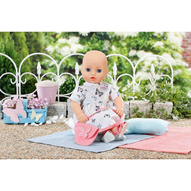 Robe papillon BABY born pour poupée de 43 cm