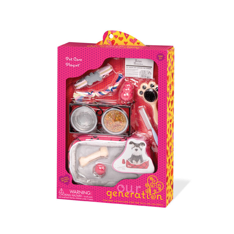 Our Generation, Pet Care Playset for 18-inch Dolls