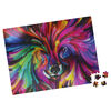 500-Piece Jigsaw Puzzle with Foil Accents, Dog Paint