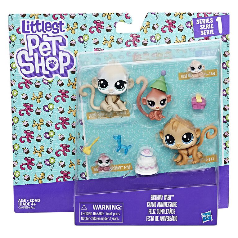 Littlest Pet Shop Sparkle Spectacular Collection Pack Toy, Includes 10  Glitter Pets, Ages 4 and Up ( Exclusive)