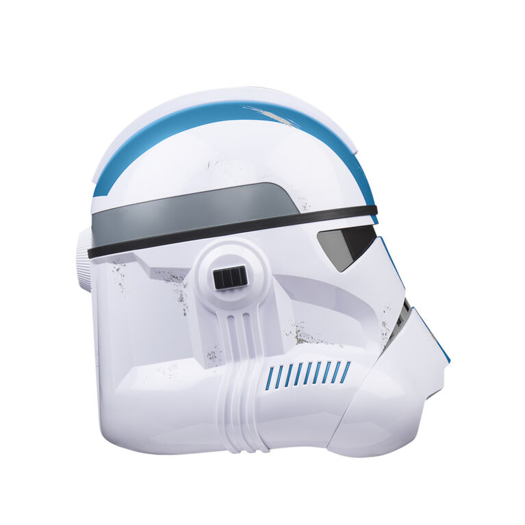 Star Wars The Black Series Clone Trooper (501st Legion) Premium Electronic Helmet, Adult Roleplay Item
