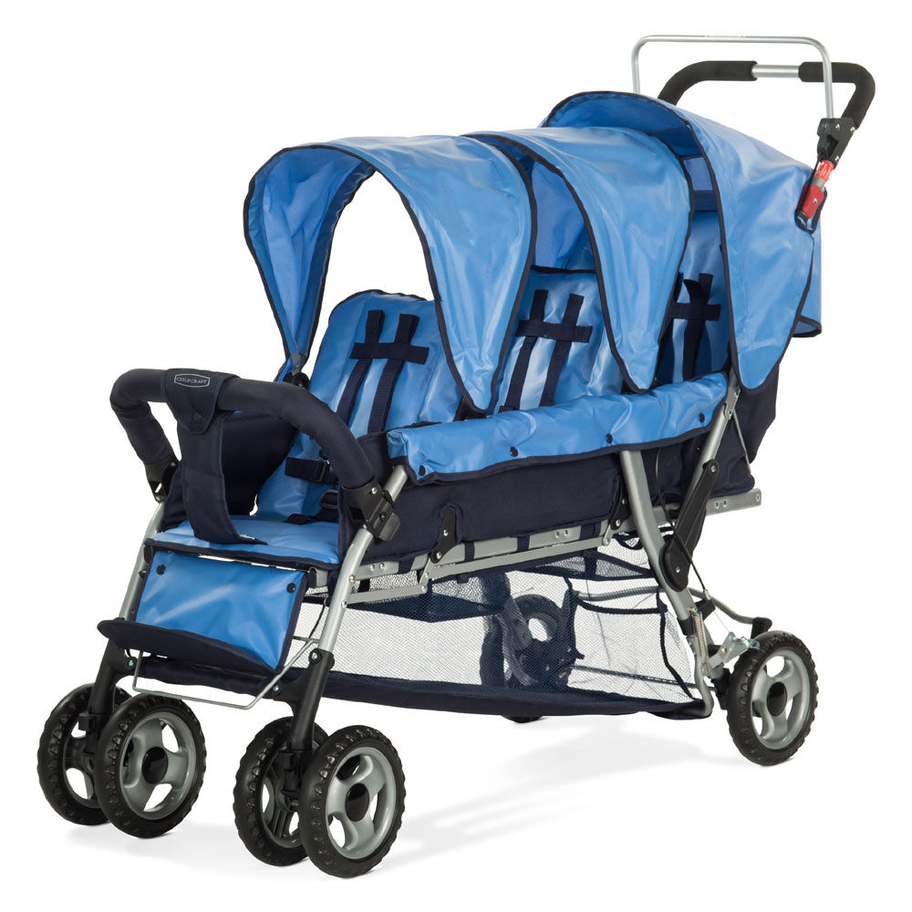 Poussette 3 si ges de Child Craft Bleu. Babies R Us Canada