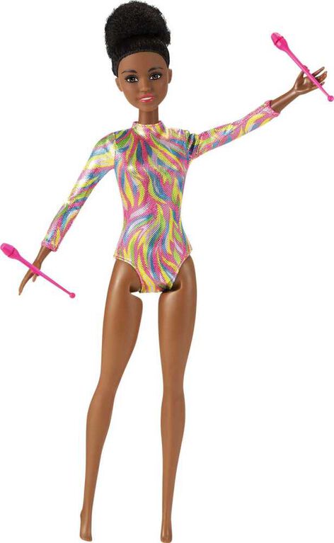 Barbie Rhythmic Gymnast Doll, Leotard and Accessories