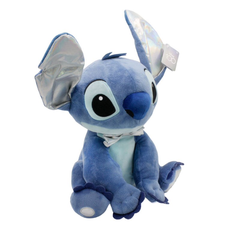 Disney - Peluche Stitch avec tenue de célébration du 100ème anniversaire de Disney - 14''